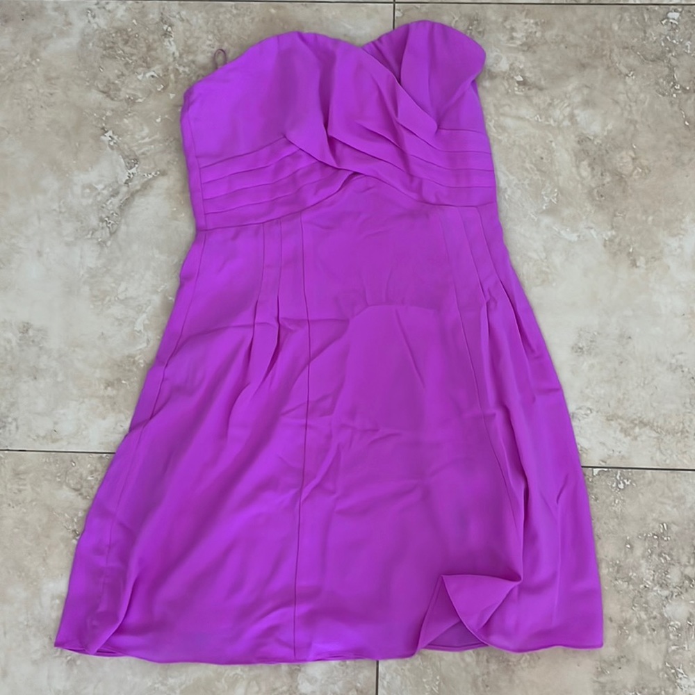 Women’s Size 2 Fuchsia Strapless Dress